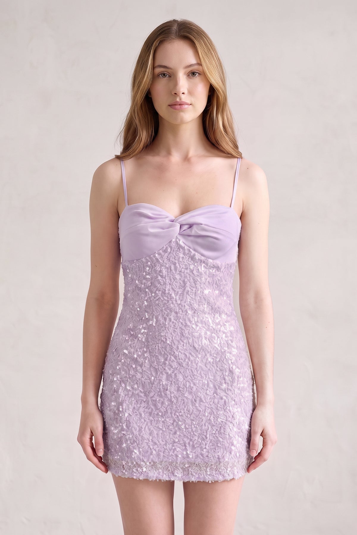 Yellow Bodycon Spaghetti Straps Short Homecoming Dress With Sequins